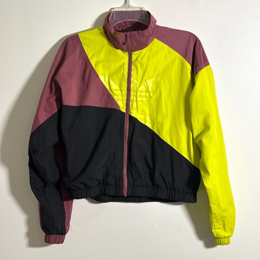Colorblock Windbreaker Jacket